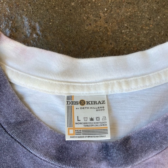 Very rare all-over print Des Kiraz by Deth Killers 2000 t-shirt. Size Large. - Picture 2 of 5